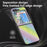 ABEEL For Samsung Galaxy Z Flip5 5G Rhinestone Texture Phone Case PU Leather + PC Back Cover - Multi-color - 4