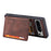 For Google Pixel 8 Pro RFID Blocking Wallet Case PU Leather Coated TPU Phone Kickstand Cover - Coffee - 3
