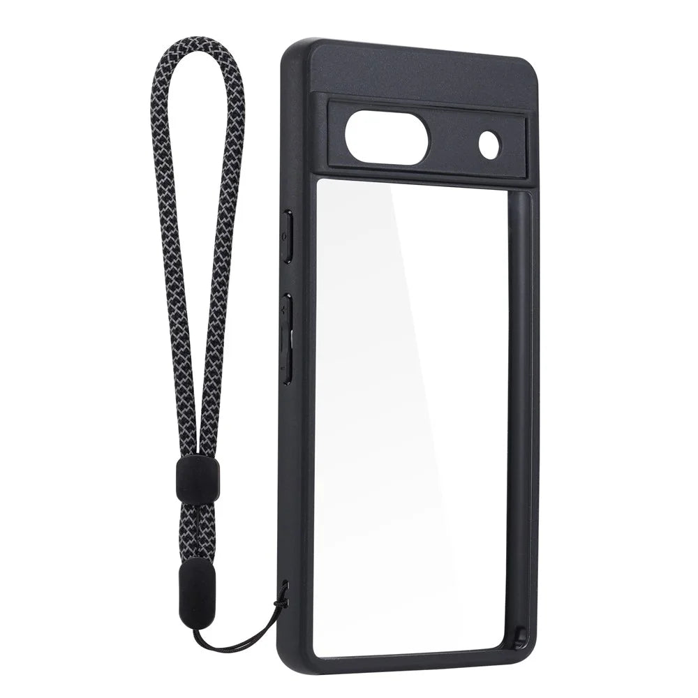 VILI M Series Hard PC Phone Case for Google Pixel 7a , Transparent Anti-scratch Phone Cover - 2
