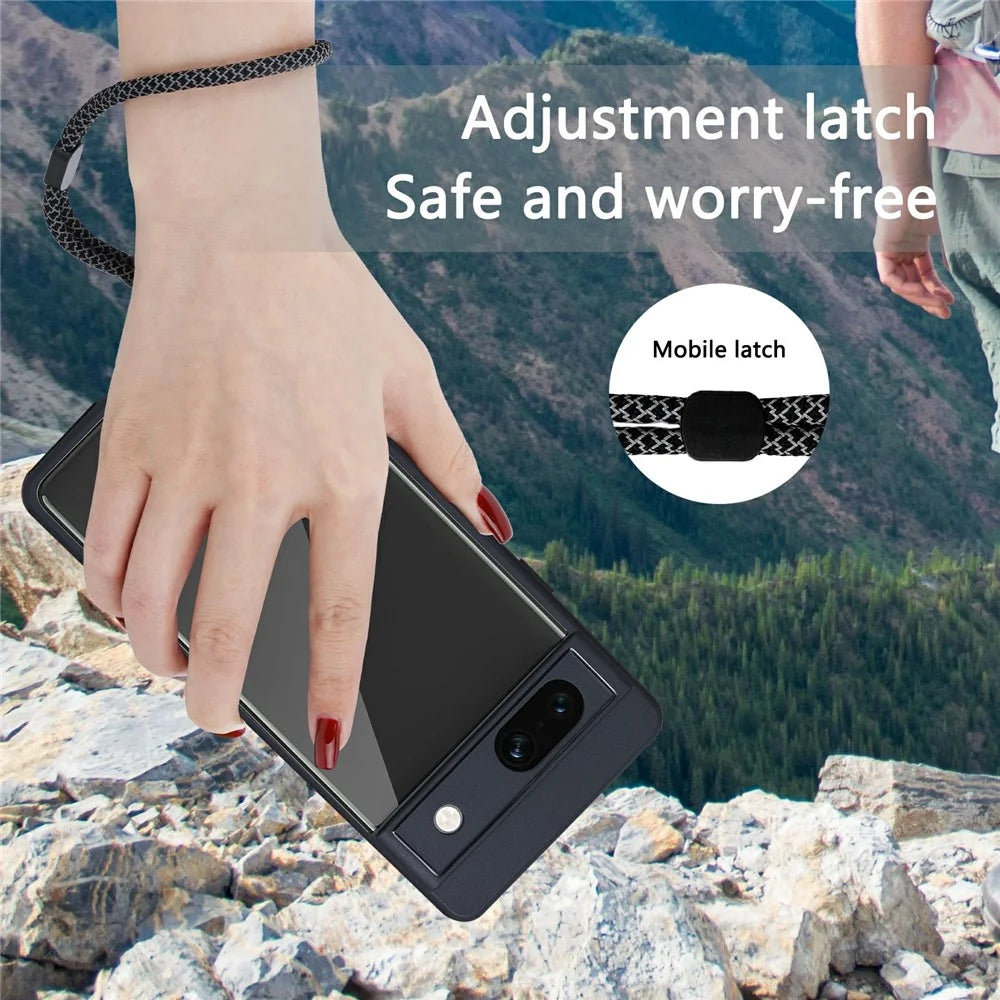 VILI M Series Hard PC Phone Case for Google Pixel 7a , Transparent Anti-scratch Phone Cover - 3