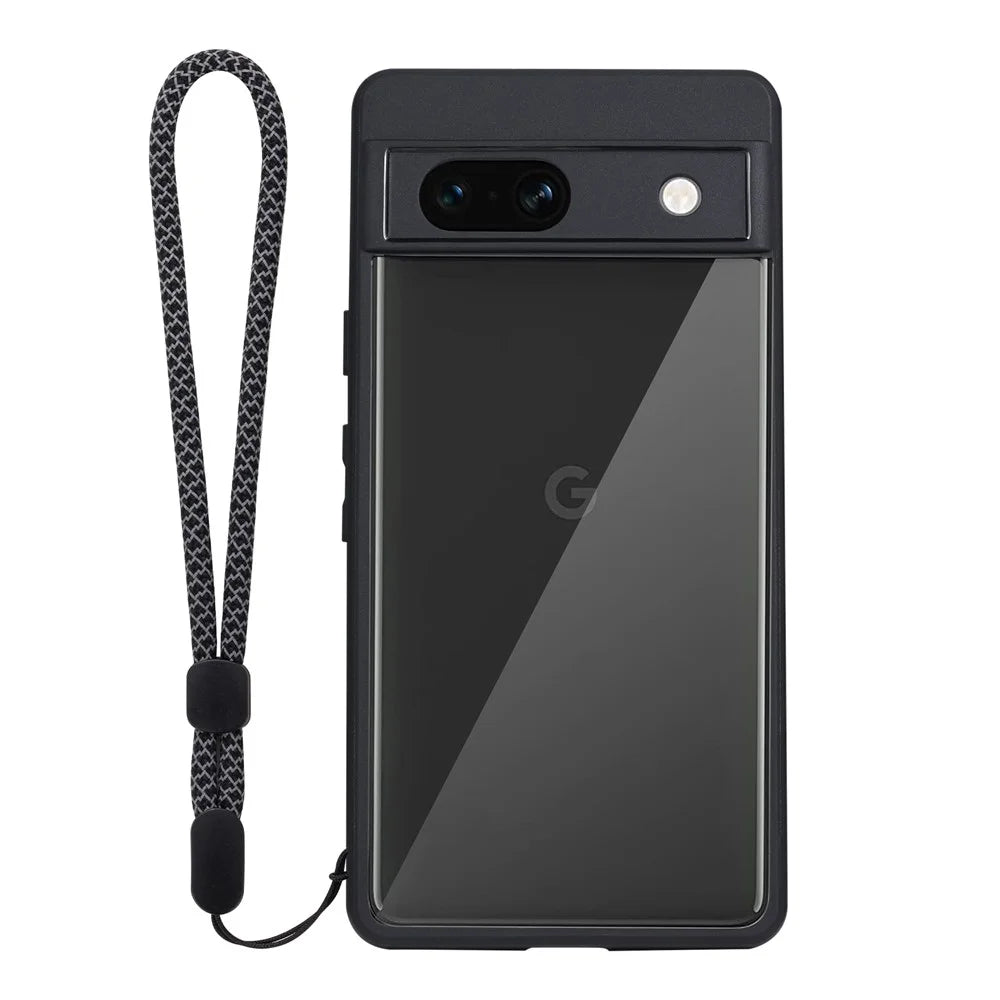 VILI M Series Hard PC Phone Case for Google Pixel 7a , Transparent Anti-scratch Phone Cover - 4