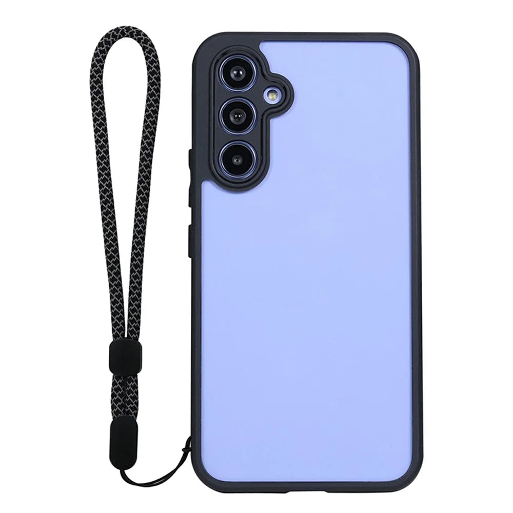 VILI M Series Phone Case for Samsung Galaxy A54 5G , Anti-drop Transparent Hard PC Phone Cover - 1