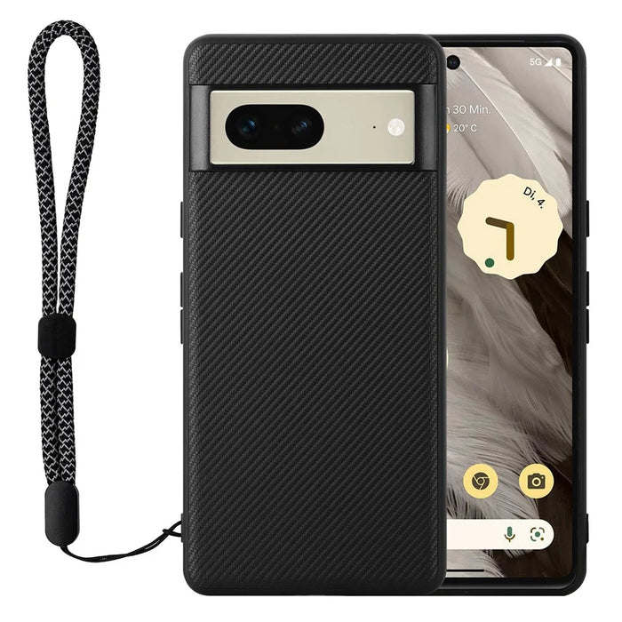 VILI TC Series for Google Pixel 7 5G Protective Phone Case Textured PU Leather Coated TPU Cover - 1