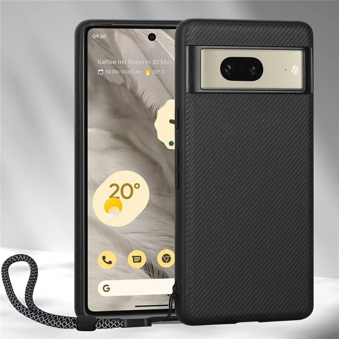 VILI TC Series for Google Pixel 7 5G Protective Phone Case Textured PU Leather Coated TPU Cover - 2