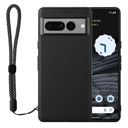 VILI TC Series for Google Pixel 7 Pro PU Leather Coating Phone Case Soft TPU Textured Phone Cover - 1