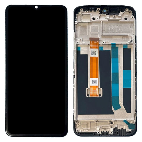 For Oppo A17k 4G / A17 4G OEM Grade S LCD Screen and Digitizer Assembly + Frame Part (without Logo) - 1