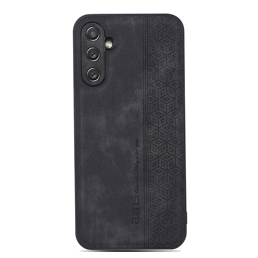 AZNS For Samsung Galaxy M14 5G Anti-scratch Phone Case Imprinted PU Leather+TPU Back Cover - Black - 2