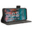 For Nokia C12 4G / C12 Pro / C12 Plus Wallet PU Leather Phone Case Hardware Decor Stand Cover - Black - 3