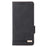 For Nokia C12 4G / C12 Pro / C12 Plus Wallet PU Leather Phone Case Hardware Decor Stand Cover - Black - 4