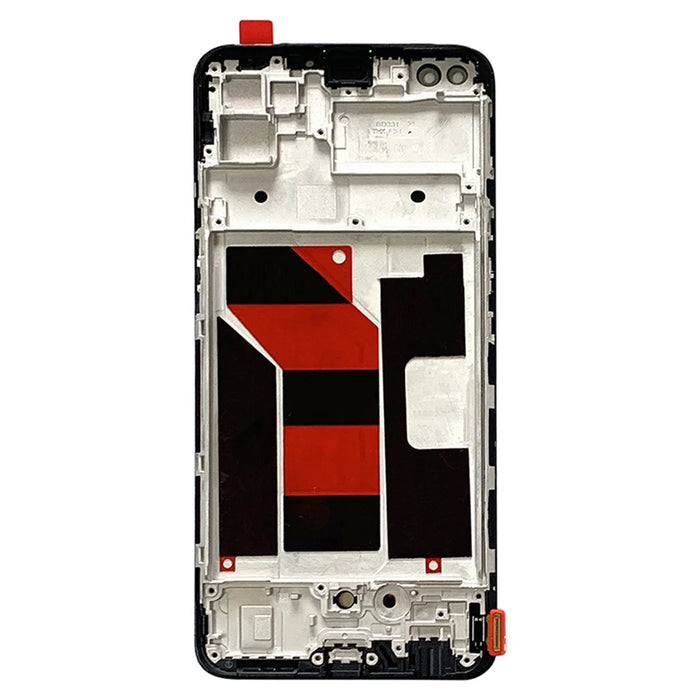 For Oppo Reno4 4G Grade C OLED Screen and Digitizer Assembly + Frame Repair Part (without Logo) - 2