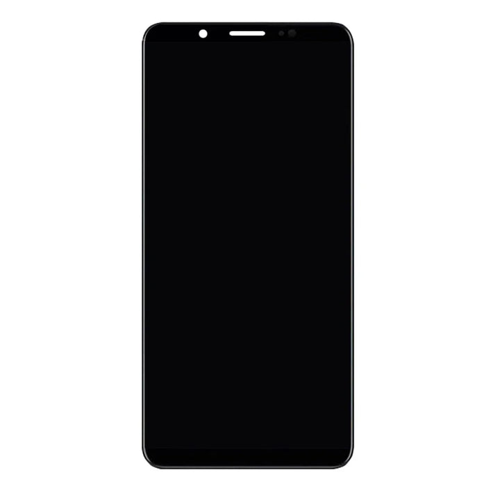 For vivo Y79 / V7+ Grade B LCD Screen and Digitizer Assembly + Frame Replace Part (without Logo) - Black - 2