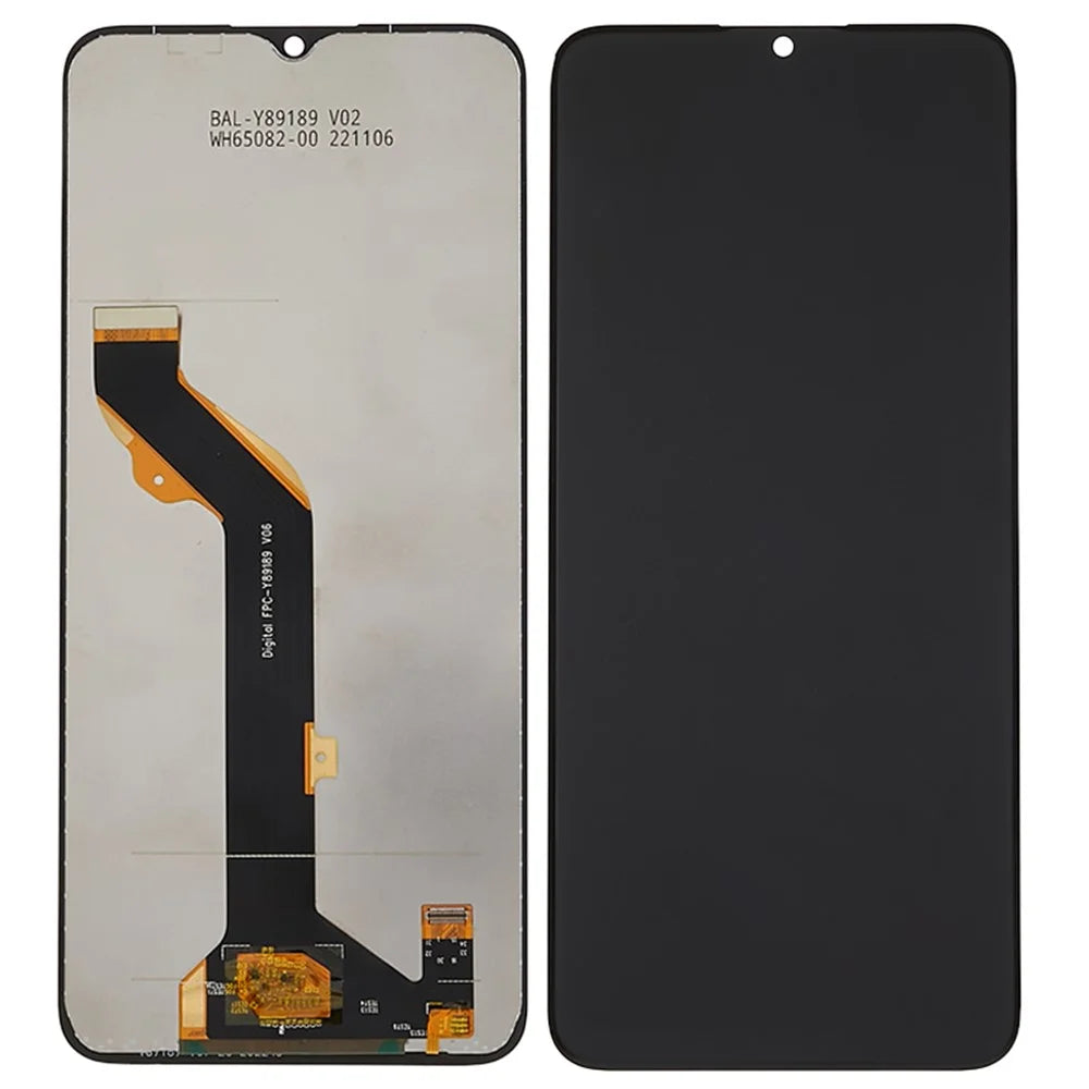 For TCL 408 T507 6.6" Grade S OEM LCD Screen and Digitizer Assembly Replacement Part (without Logo) - 1