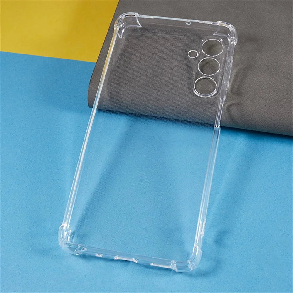 For Samsung Galaxy M54 5G / F54 5G Clear Phone Case Reinforced Corners TPU Cushion Back Cover - 4