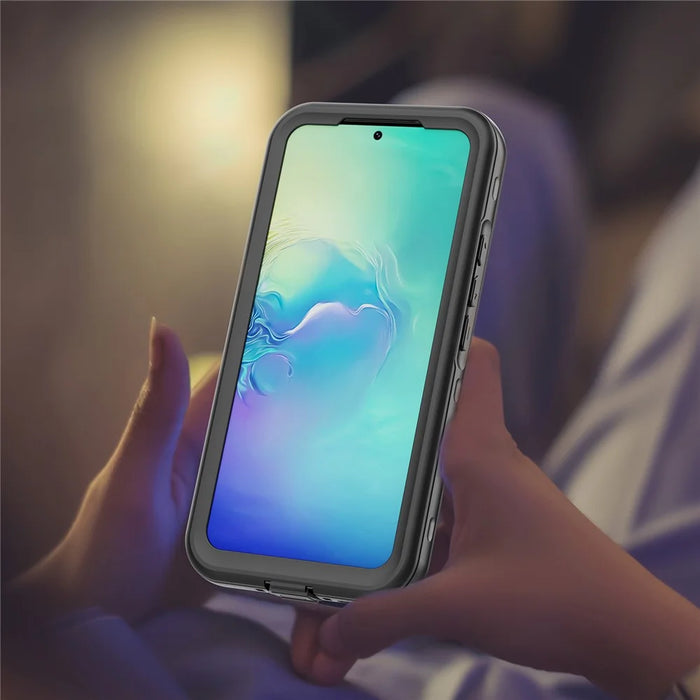REDPEPPER A Series IP68 Waterproof Phone Case for Samsung Galaxy A54 5G Transparent PC+TPU Cover - 4