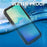 REDPEPPER A Series IP68 Waterproof Phone Case for Samsung Galaxy A54 5G Transparent PC+TPU Cover - 7