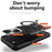 For Samsung Galaxy S23+ Rotatable Ring Kickstand Anti-drop Cover Slide Camera Lid PC + TPU Phone Case - Black - 5
