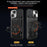 For iPhone 12 Pro 6.1 inch Slide Camera Lid Anti-scratch Cover Rotatable Kickstand PC + TPU Phone Case - Black - 6