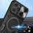 For iPhone 14 Pro Anti-drop Cover Rotatable Kickstand PC + TPU Mobile Case with Slide Camera Lid - Black - 5