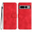 YX003 For Google Pixel 7 Pro 5G Imprinted Leather Stand Cover Cell Phone Wallet Case - Red - 1