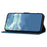 YX0040 For iPhone 14 Pro Imprinted Pattern Phone Stand Case PU Leather Magnetic Cover Wallet - Sapphire - 3