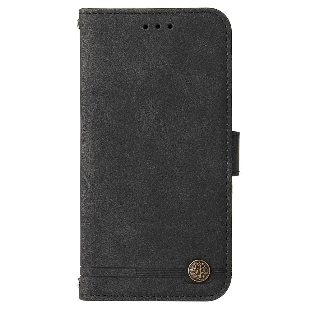 For Samsung Galaxy M54 5G / F54 5G Leather Wallet Cases Skin Touch Phone Cover Stand with Strap - Black - 7