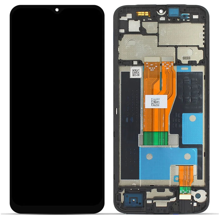 For Realme C30 4G / C30s 4G Grade B LCD Screen and Digitizer Assembly Part + Frame (Without Logo) - 1