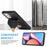 For Samsung Galaxy A33 5G Card Holder Design PU Leather+TPU Shell Back Case Kickstand Phone Cover - Black - 2