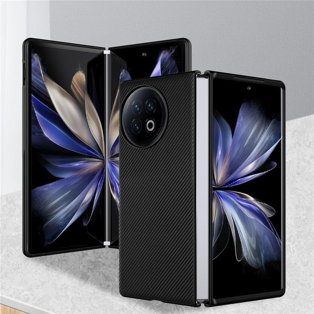 VILI TC Series Shockproof Phone Case for vivo X Fold2 Textured PU Leather Coated PC+TPU Cover - 2
