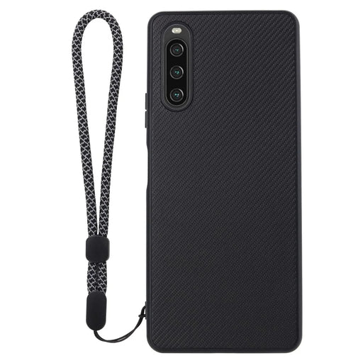 VILI TC Series Phone Case for Sony Xperia 10 IV 5G Textured PU Leather Coated TPU Protective Cover - 2