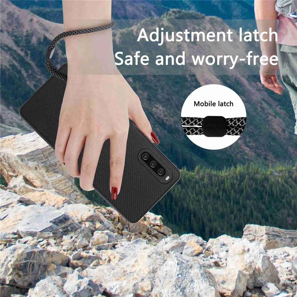 VILI TC Series Phone Case for Sony Xperia 10 IV 5G Textured PU Leather Coated TPU Protective Cover - 4