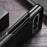 For Google Pixel Fold Metal Kickstand Folding Phone Case Leather Coated PC Phone Cover - Black - 4