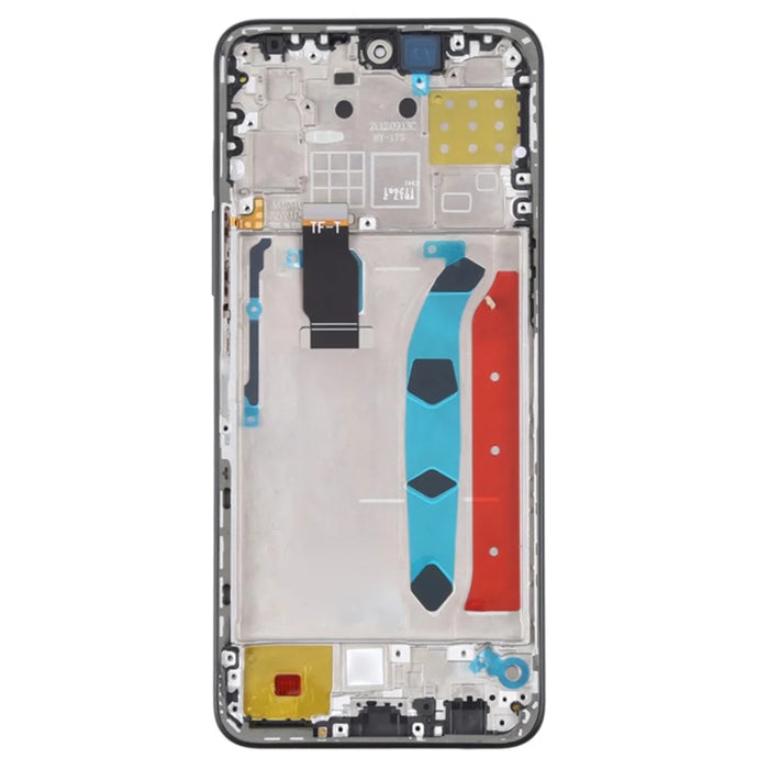 For Honor X8 4G / X30i Grade C LCD Screen and Digitizer Assembly + Frame Replacement Part (without Logo) - Black - 3
