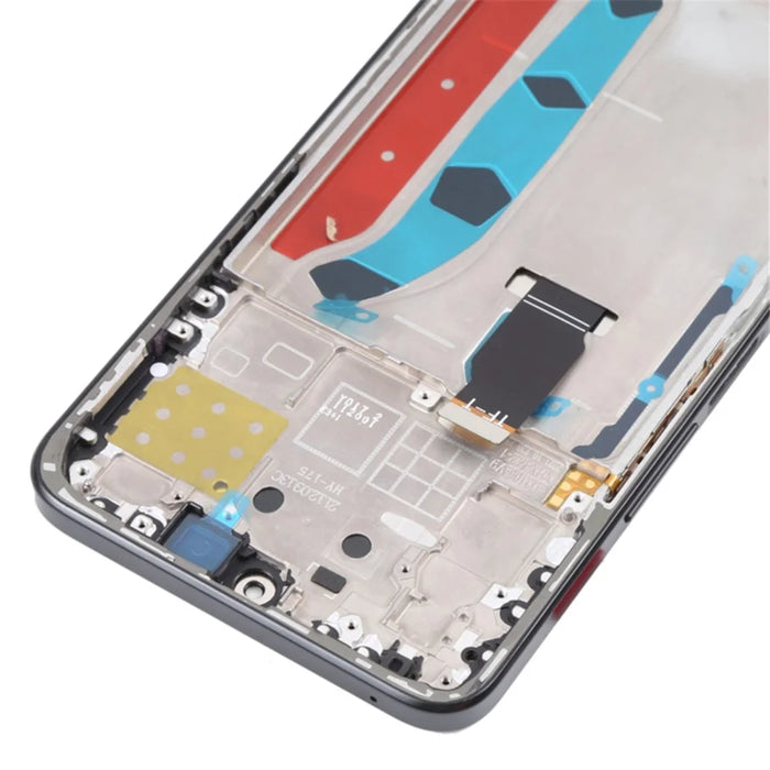 For Honor X8 4G / X30i Grade C LCD Screen and Digitizer Assembly + Frame Replacement Part (without Logo) - Black - 5