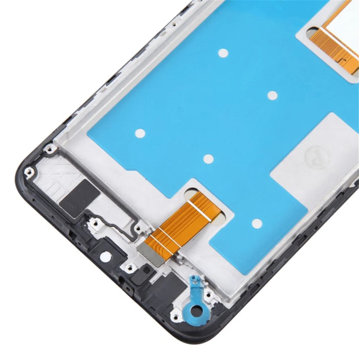 For Honor X7a 4G Grade C LCD Screen and Digitizer Assembly + Frame Replacement Part (without Logo) - 4