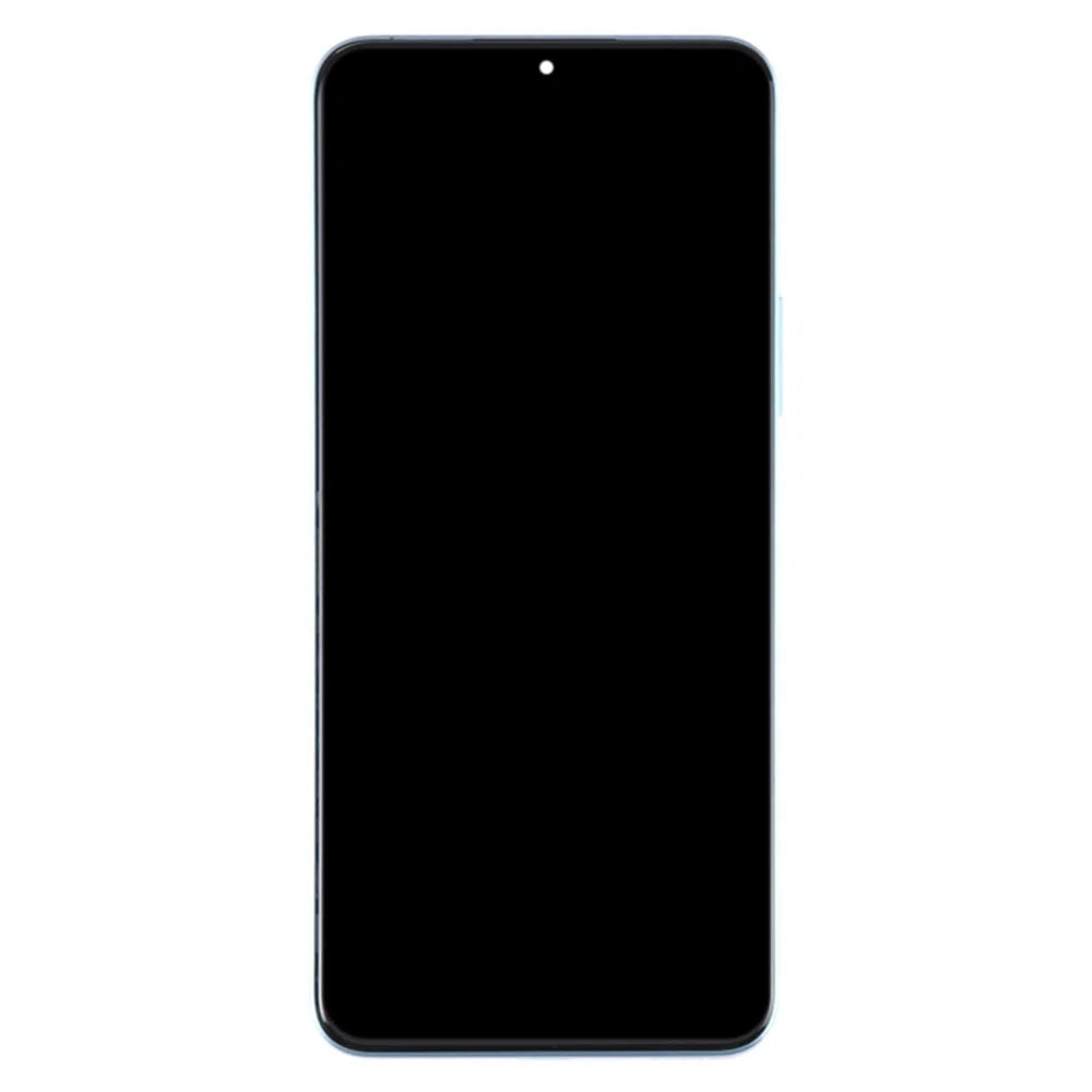 For Honor X8a 4G OEM Grade S LCD Screen and Digitizer Assembly + Frame Replacement Part (without Logo) - Blue - 2