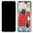 For Honor X8a 4G Grade C LCD Screen and Digitizer Assembly + Frame Repair Part (without Logo) - Black - 1
