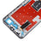 For Honor X8a 4G Grade C LCD Screen and Digitizer Assembly + Frame Repair Part (without Logo) - Black - 4