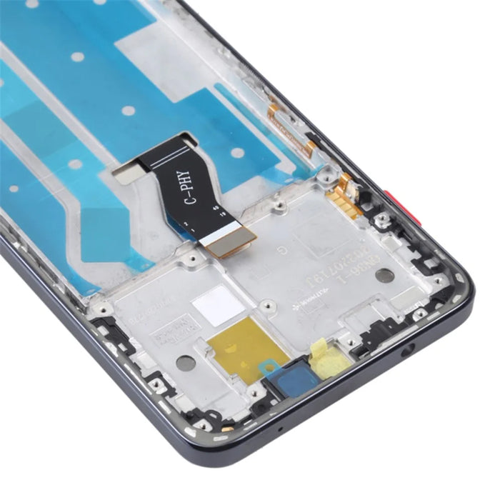 For Huawei nova Y90 4G Grade C LCD Screen and Digitizer Assembly + Frame Phone Replacement Part (without Logo) - Black - 5