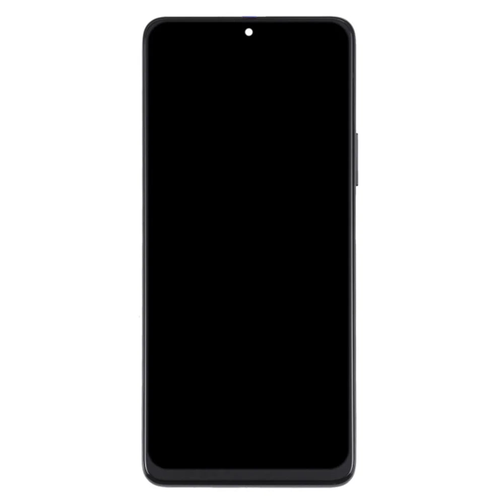 For Honor X30 5G OEM Grade S LCD Screen and Digitizer Assembly + Frame Replacement Part (without Logo) - Black - 2