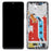For Honor X30 5G Grade C LCD Screen and Digitizer Assembly + Frame Replacement Part (without Logo) - Black - 1