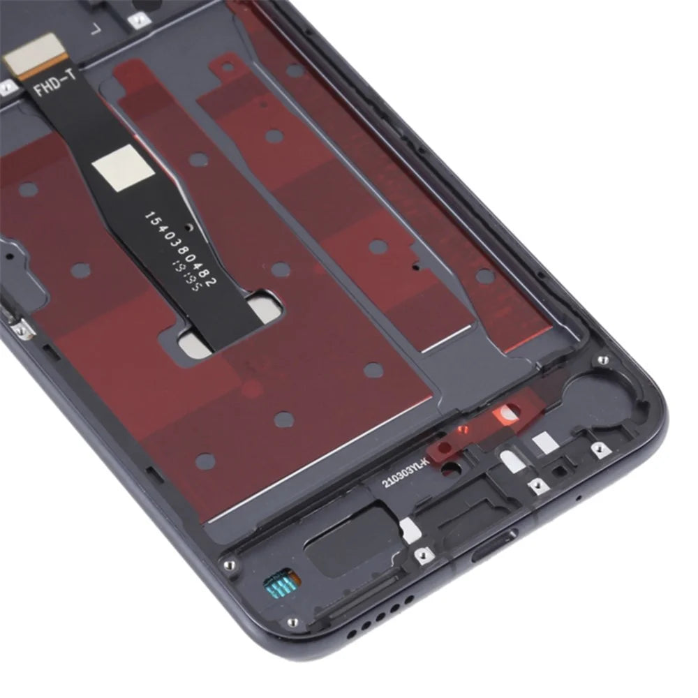 For Honor 20 / Huawei nova 5T 4G Grade C LCD Screen and Digitizer Assembly + Frame Part (COG Technology) (without Logo) - Black - 4