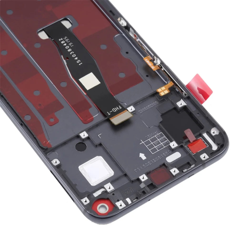 For Honor 20 / Huawei nova 5T 4G Grade C LCD Screen and Digitizer Assembly + Frame Part (COG Technology) (without Logo) - Black - 5