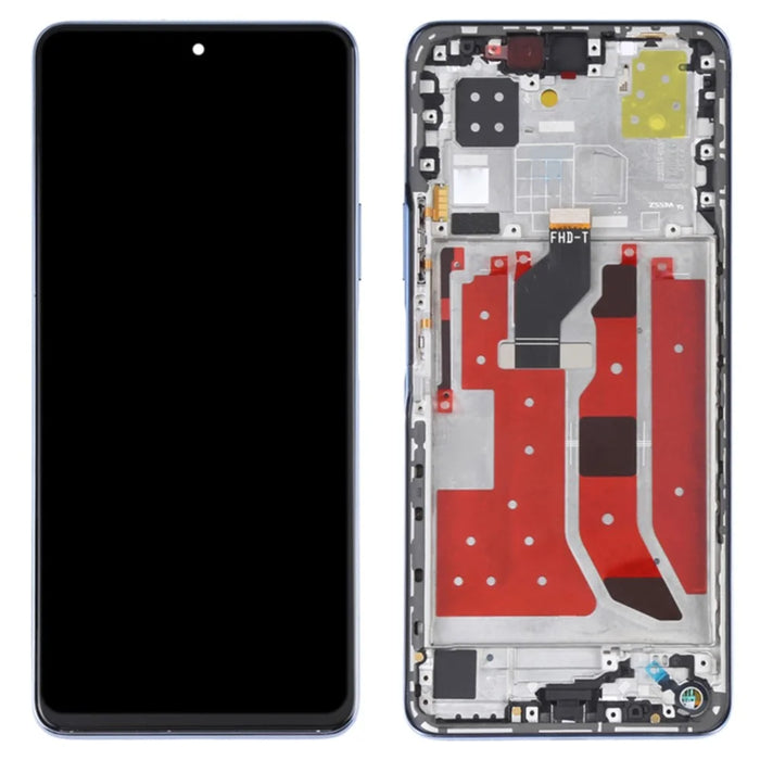 For Huawei nova 9 SE OEM Grade S LCD Screen and Digitizer Assembly + Frame Replacement Part (without Logo) - Blue - 1