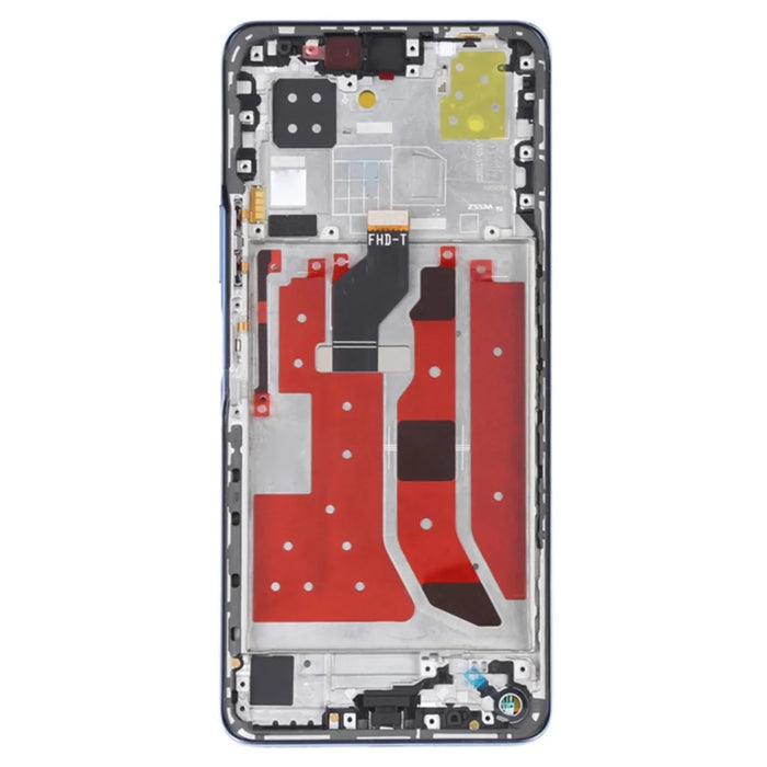 For Huawei nova 9 SE OEM Grade S LCD Screen and Digitizer Assembly + Frame Replacement Part (without Logo) - Blue - 3