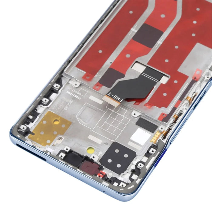 For Huawei nova 9 SE OEM Grade S LCD Screen and Digitizer Assembly + Frame Replacement Part (without Logo) - Blue - 5
