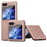 For Samsung Galaxy Z Flip5 5G Skin-Touch Hard PC Phone Case Rubberized Finish Protective Cover - Rose Gold - 1