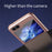 For Samsung Galaxy Z Flip5 5G Skin-Touch Hard PC Phone Case Rubberized Finish Protective Cover - Rose Gold - 5