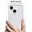 10Pcs Watermark-free Phone Cover for iPhone 14 Plus 1.5mm Clear Corner Protection TPU Case - 3