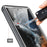 For Samsung Galaxy S22 Ultra 5G Anti-drop Phone Case TPU Frame Clear PC Back Cover with PET Screen Protector - 5