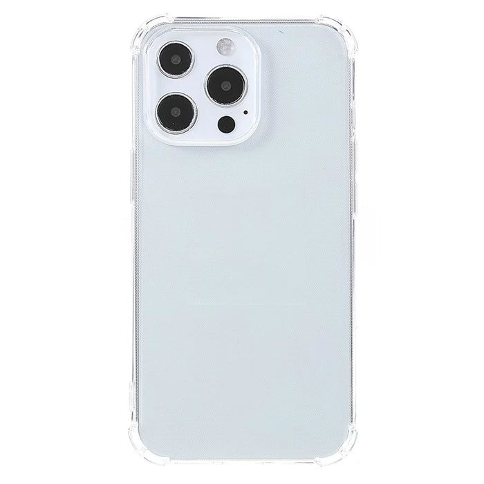 10Pcs Corner Protection Shell for iPhone 14 Pro TPU Case 1.5mm Watermark-free Clear Phone Cover - 2